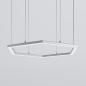 Preview: Hexagon LED Pendelleuchte im modernen Wabendesign ✓ Eleganter Wabenförmiger LED-Deckenleuchter für Wohnzimmer und Showrooms | HEXA-H-1.